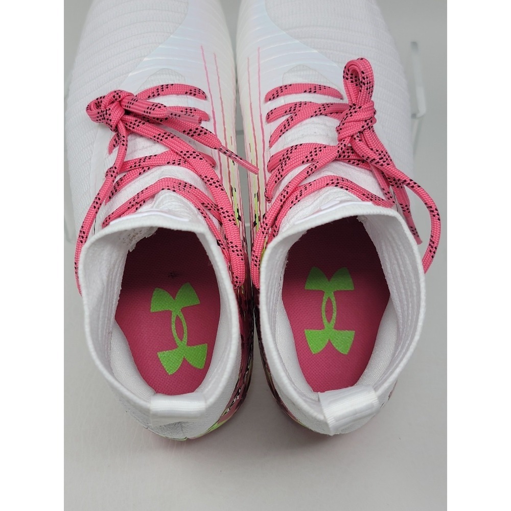 Under Armour Highlight Pro LE Men's Size 6.5 Lacrosse Cleats 6005974-100 New - Picture 8 of 9